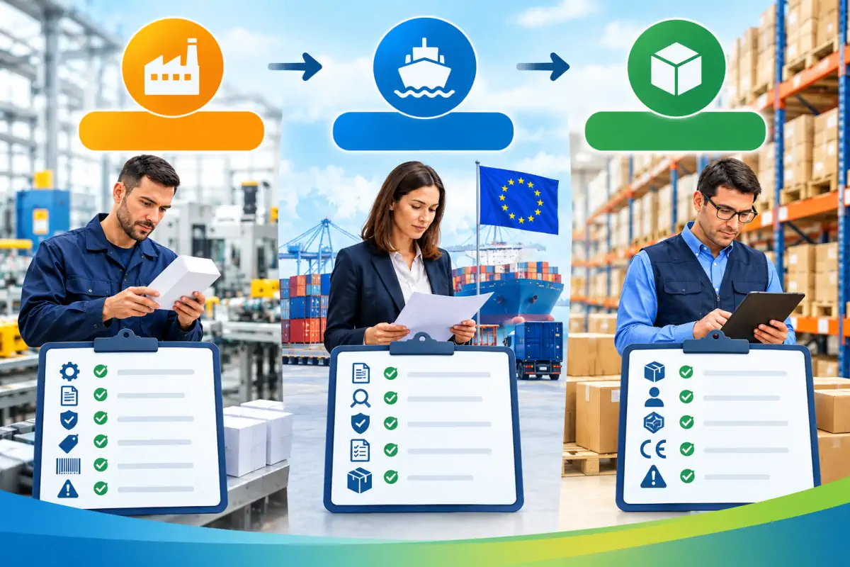 Rol de fabricante, importador y distribuidor